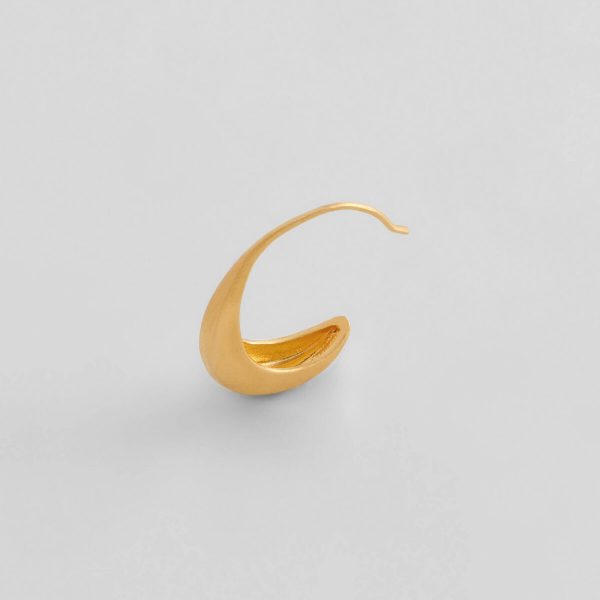 Gold Myra Earrings by Xoutou's