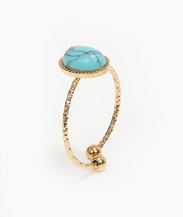 Small Turquoise Ring By TFD