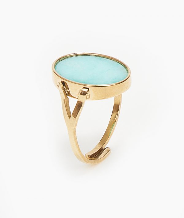 Amazonite Ring By TFD