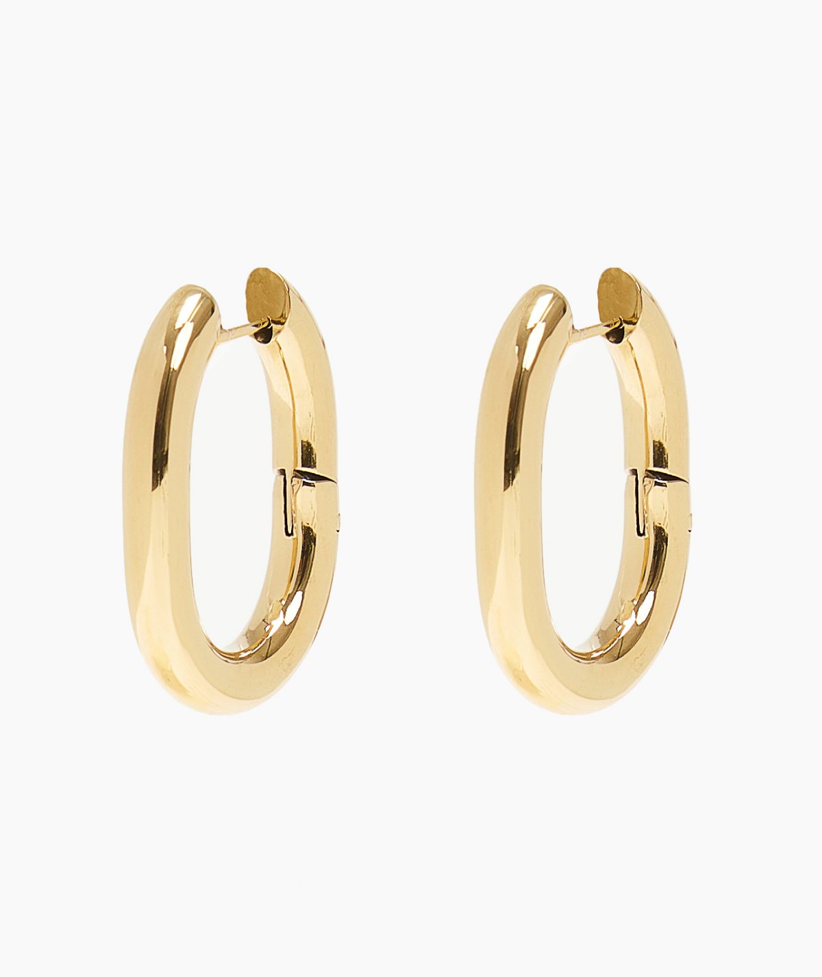 Gold Bold Oval Hoops By TFD