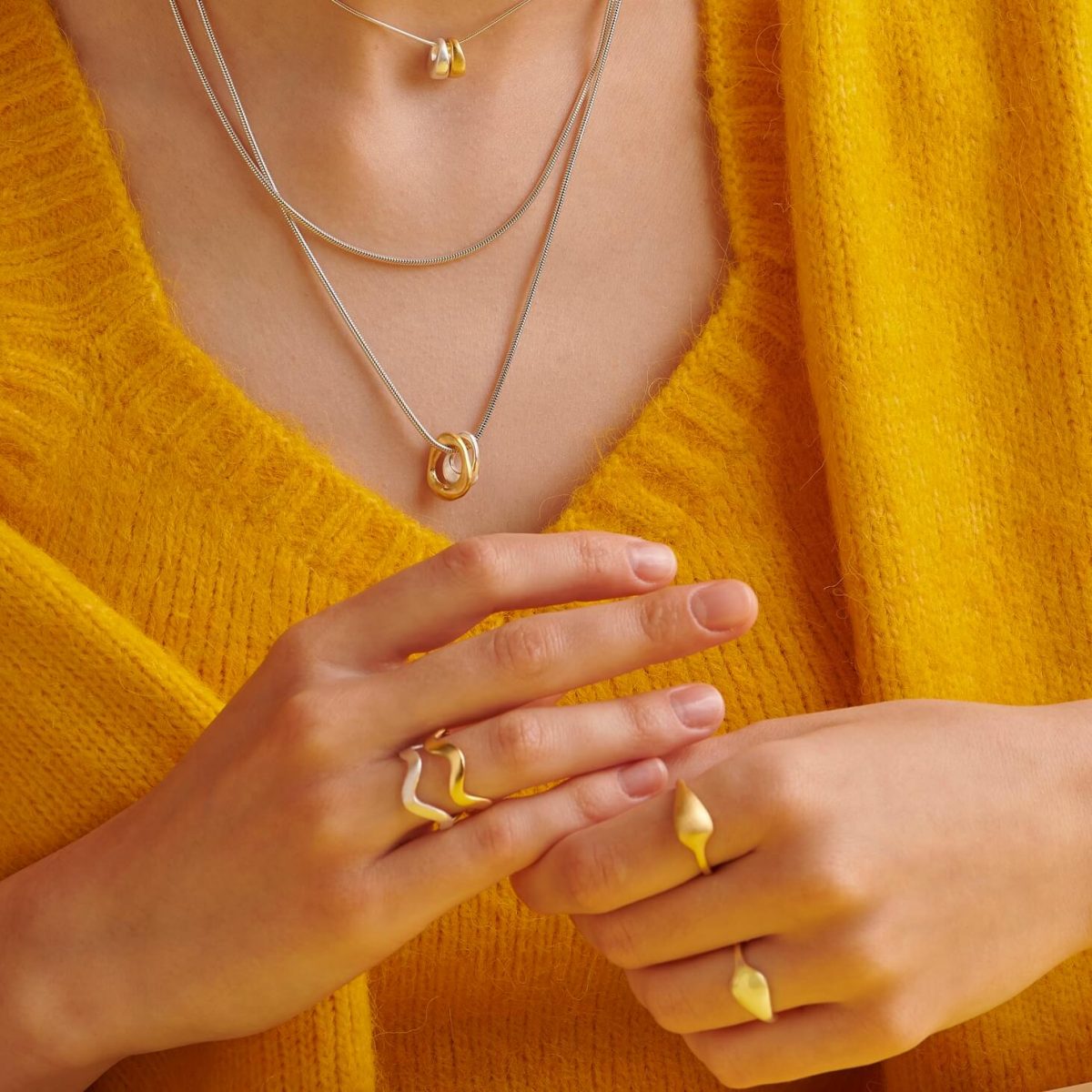 Gold Melody Ring by Xoutou's