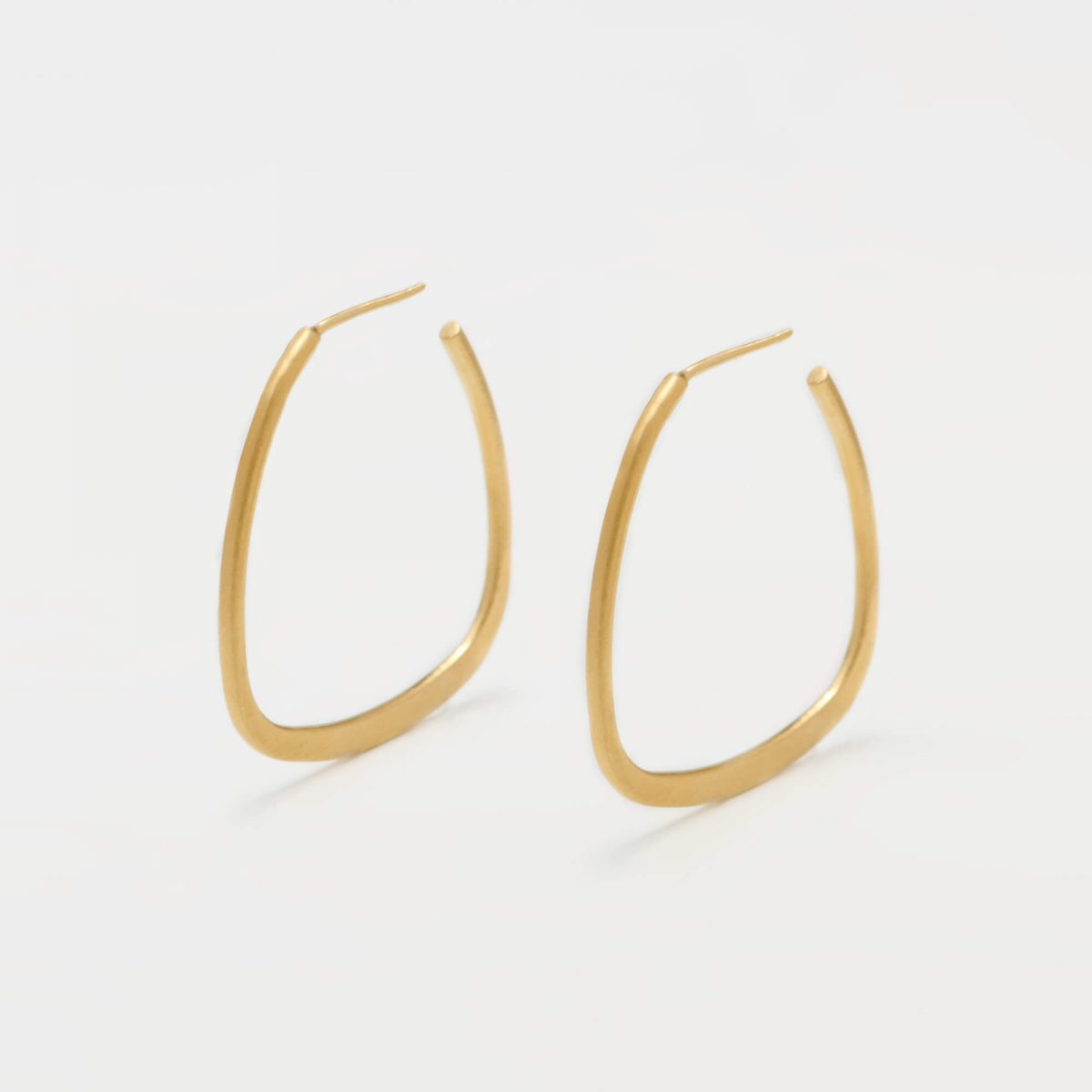 Summer Alice Gold Hoops by Xoutou's