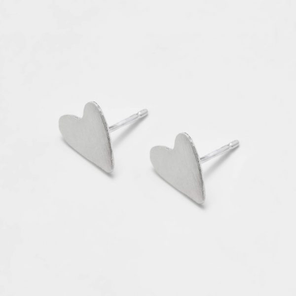 Double Star Silver Stud Earrings by Xoutou's