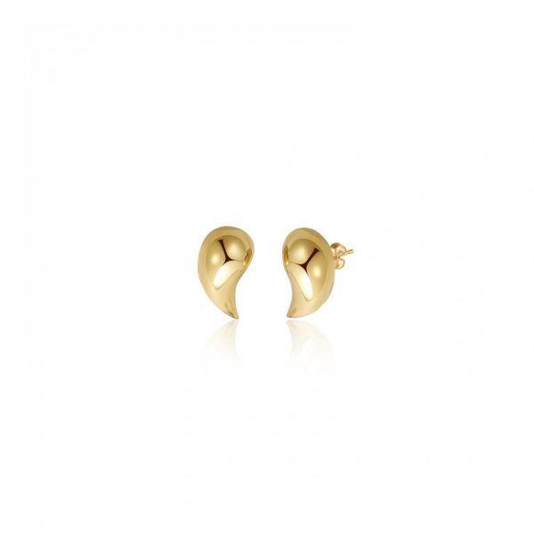 Gold Drop Stud Earring XS