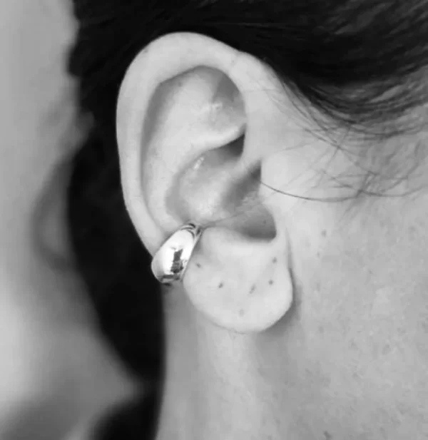 Silver Ear Cuff No.1 by Core Element