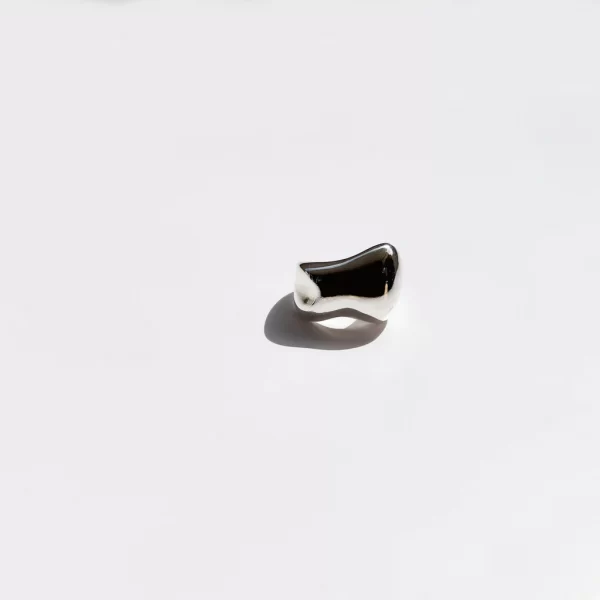 Silver Earrings No.11 by Core Element