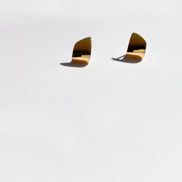 Gold Earrings No.5s by Core Element