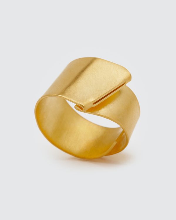 Gold Slot Ring by BOTH