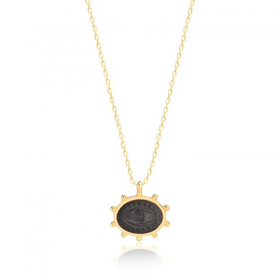 THE Small Black Evil Eye Necklace