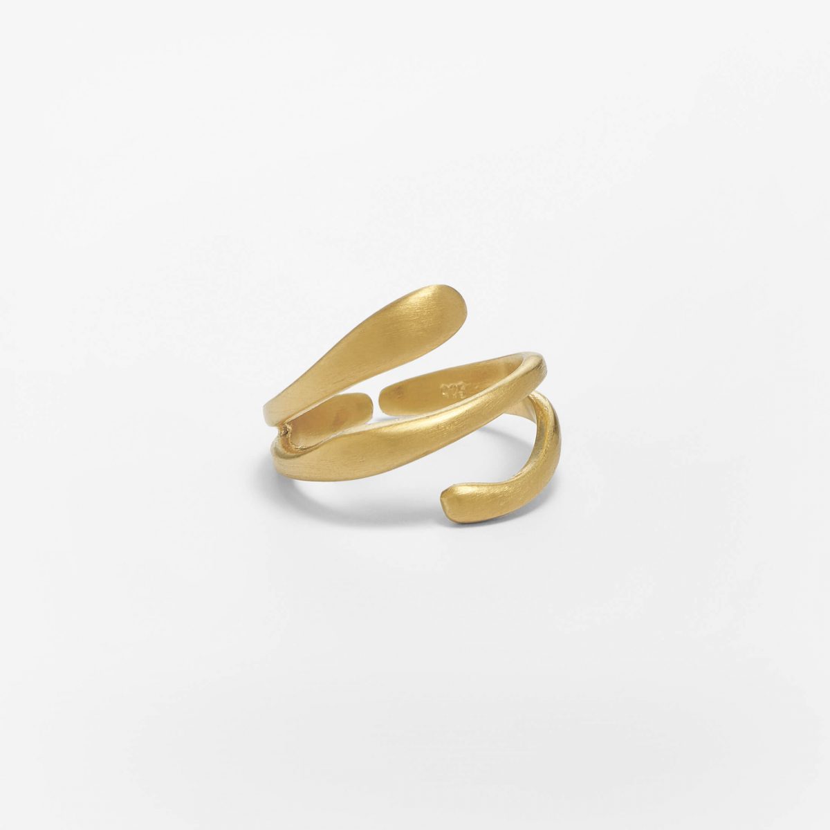 Gold Matte Celestial Ring by Xoutou's
