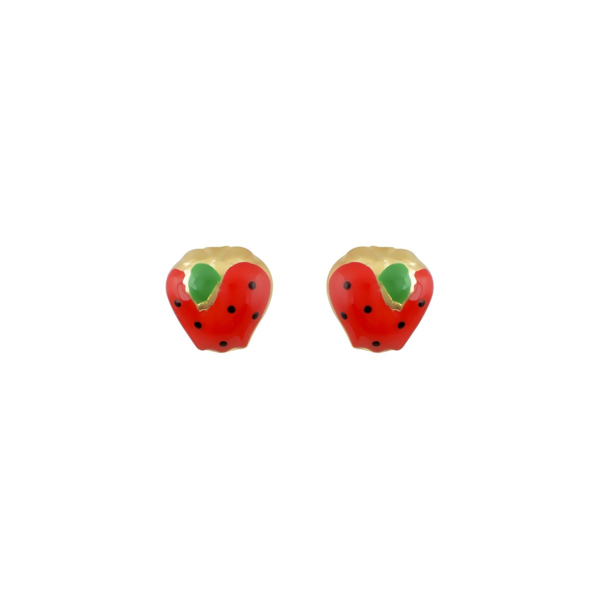 Strawberry Gold Earrings