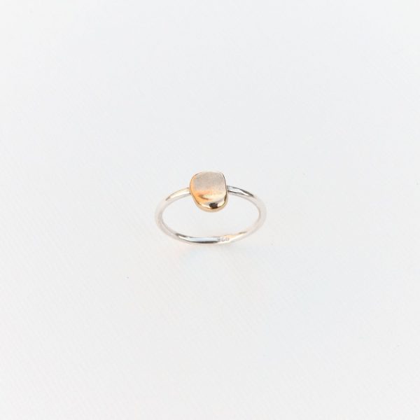 Drop Ring - Silver & Bronze by MTC