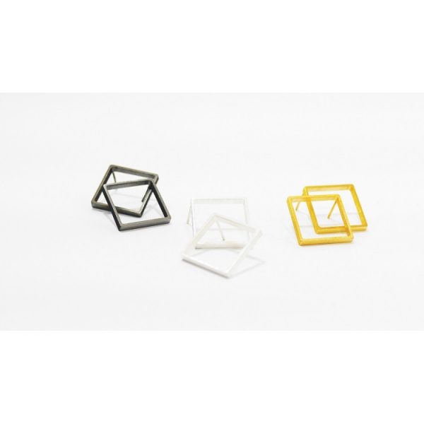 Mini Rhombus Studs by Art7702
