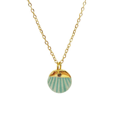 Shell Turquoise Necklace by Nunako