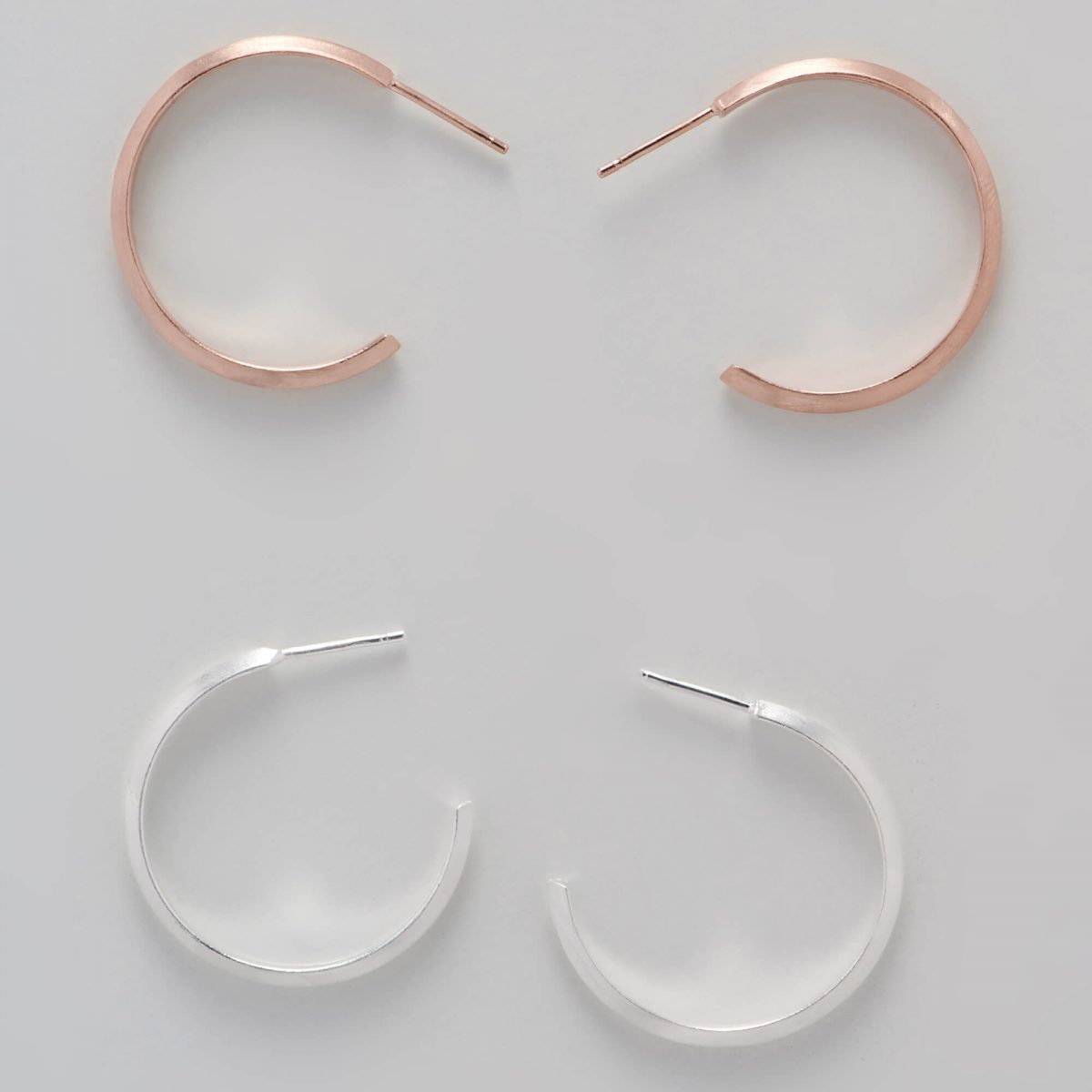 Silver Freya Hoops by Xoutou's