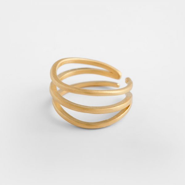 Gold Lovey-dovey Ring by Xoutou's