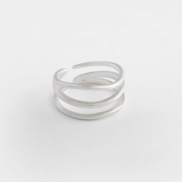 Silver Lovey-dovey Ring by Xoutou's