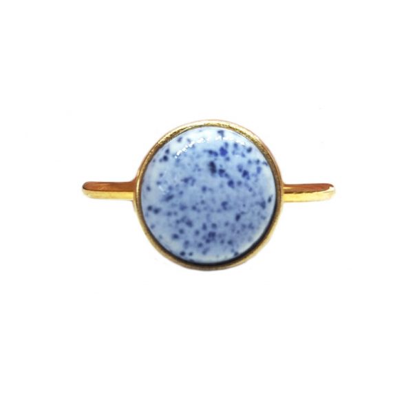 Clio Blue Sparkles Ring by Nunako