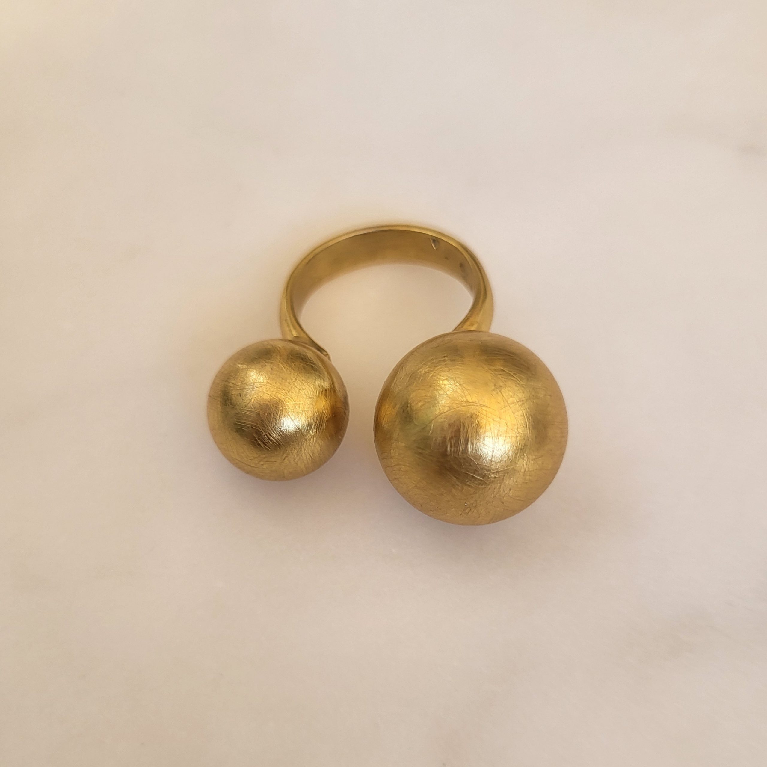Gold Duo Beats Ring
