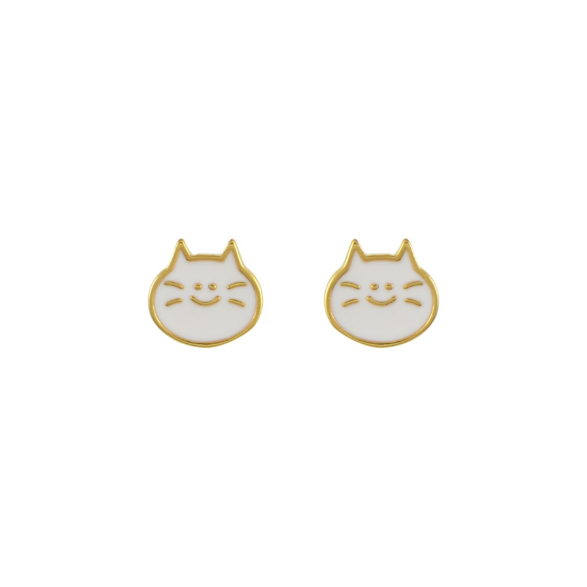 Kitty Gold Earrings