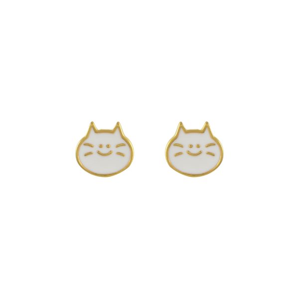Kitty Gold Earrings