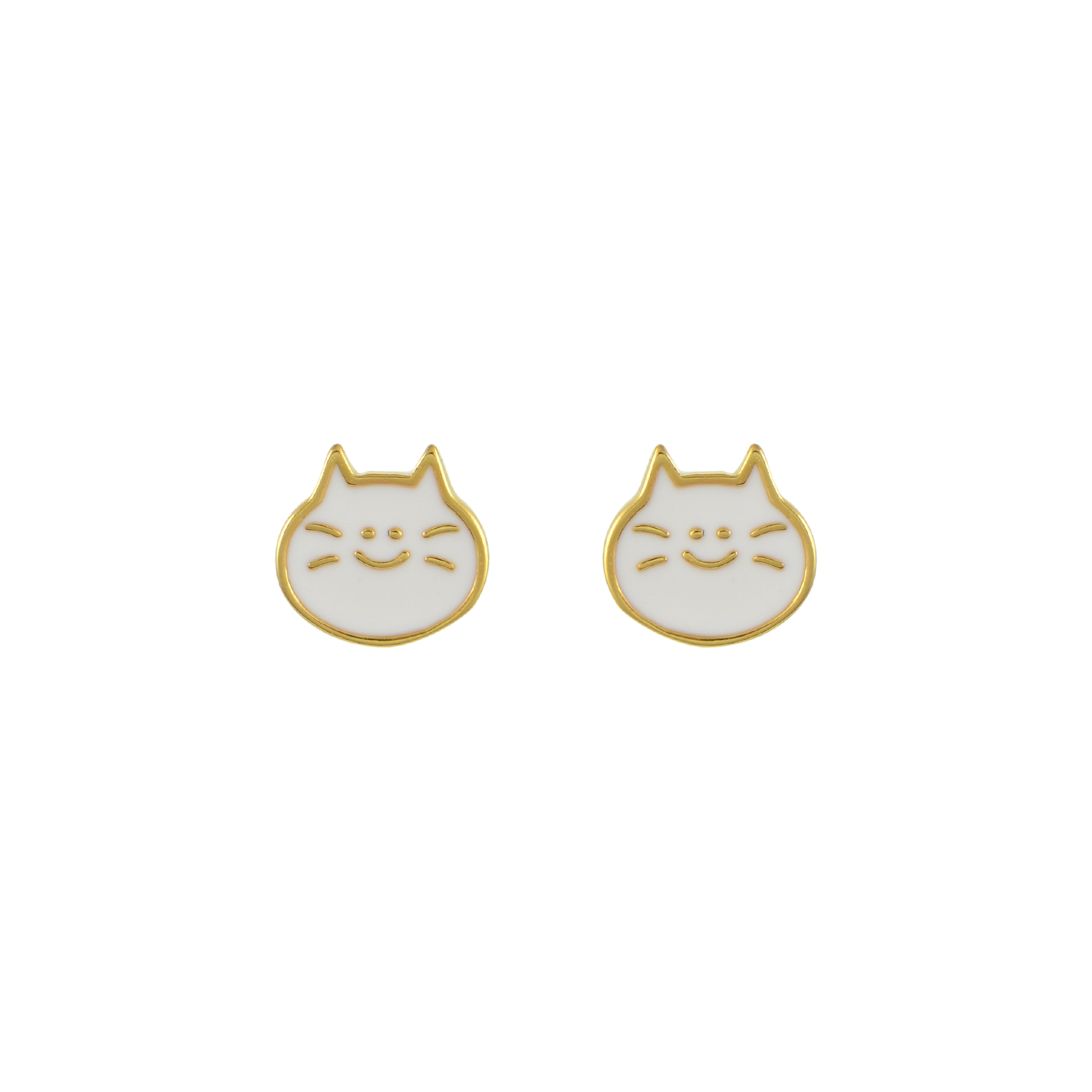 Kitty Gold Earrings