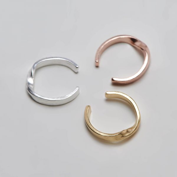 Celini Gold Ear Cuff by Xoutou's