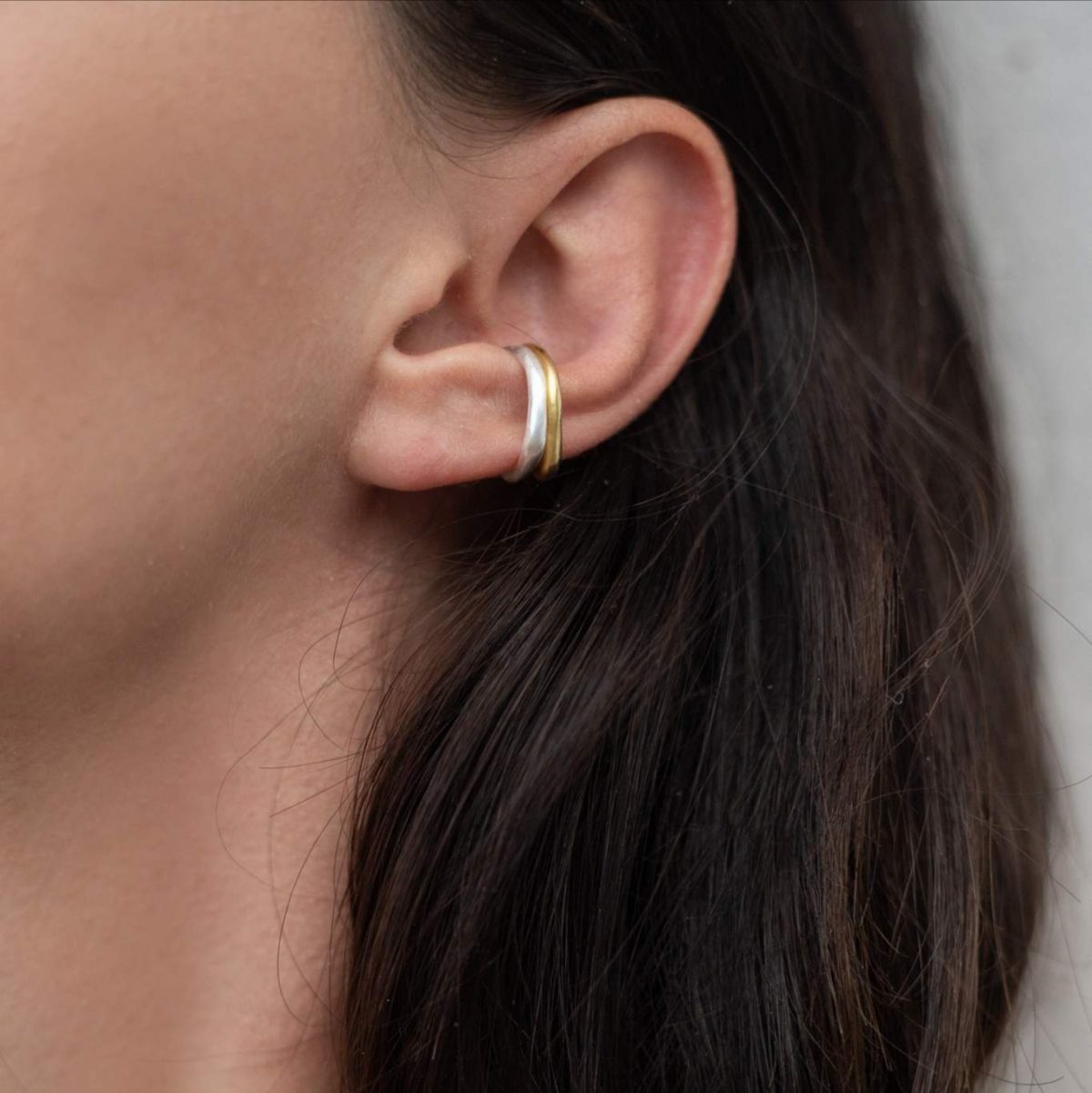 New Obsession Silver Ear Cuff by Xoutou's