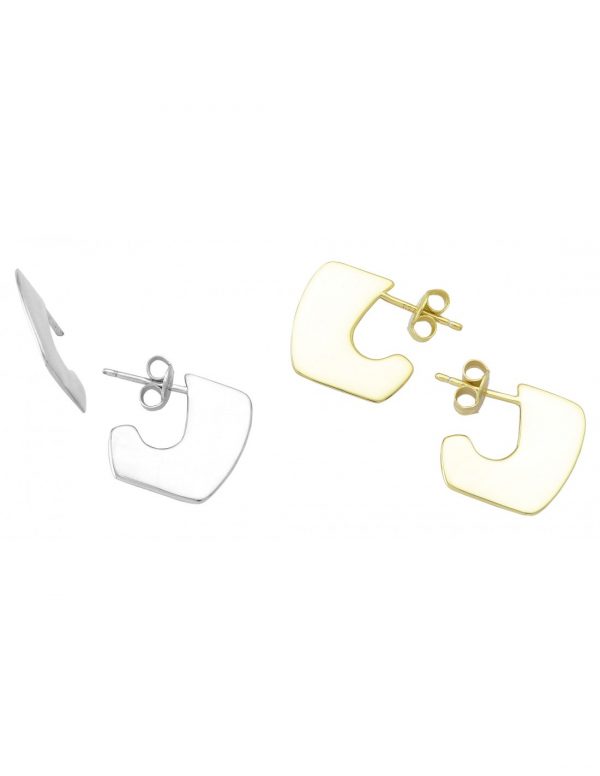 The Square Sliced Earrings