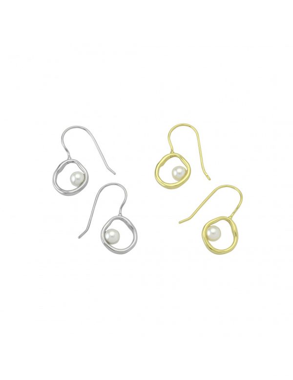 The Dangle Pearl Earrings