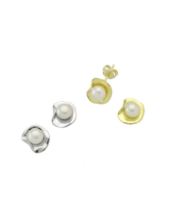 The Crumbled Pearl Earrings